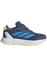 Adidas - Buty adidas Duramo Sl El K Jr ID2628 niebieskie. Zapięcie: rzepy. Kolor: niebieski. Materiał: guma, materiał. Szerokość cholewki: normalna #1