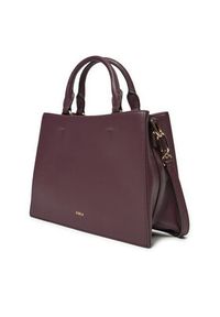 Furla Torebka Nuvola Medium WB01336 BX2045 2516S Bordowy. Kolor: czerwony. Materiał: skórzane