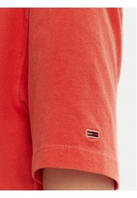 Tommy Jeans T-Shirt DW0DW20324 Pomarańczowy Relaxed Fit. Kolor: pomarańczowy. Materiał: bawełna #4