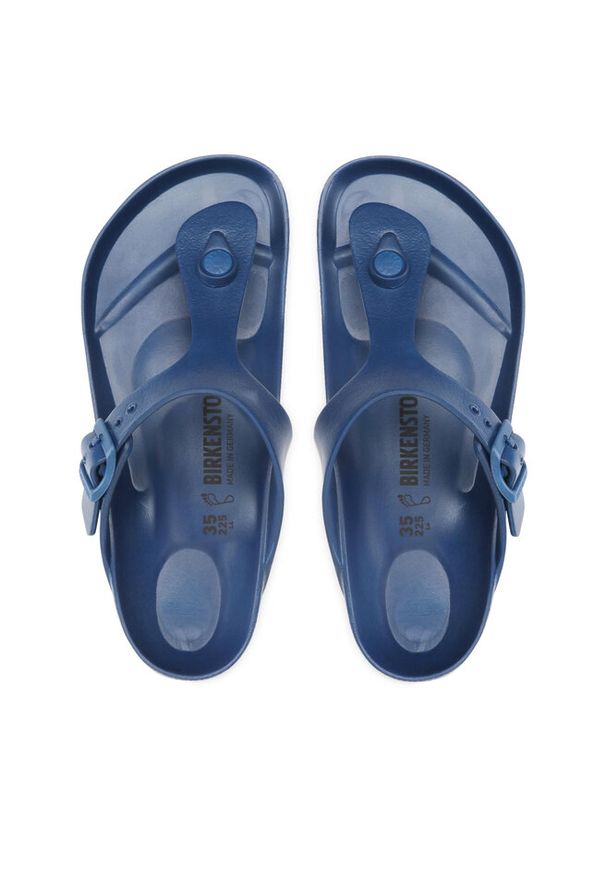 Japonki Birkenstock. Kolor: niebieski