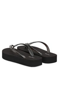 Calvin Klein Japonki Flatform Flip Flop Met Tpu HW0HW03120 Czarny. Kolor: czarny. Materiał: syntetyk #5