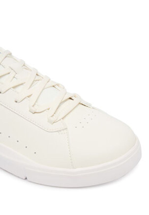 On Sneakersy The Roger 3MF30643334 Biały. Kolor: biały. Materiał: skóra