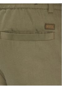 BOSS Szorty materiałowe Sandrew 50546879 Zielony Regular Fit. Kolor: zielony. Materiał: lyocell