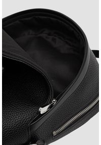 Karl Lagerfeld - KARL LAGERFELD Czarny plecak męski ze skóry ekologicznej Ikon. Kolor: czarny. Materiał: skóra ekologiczna. Styl: casual, elegancki #6