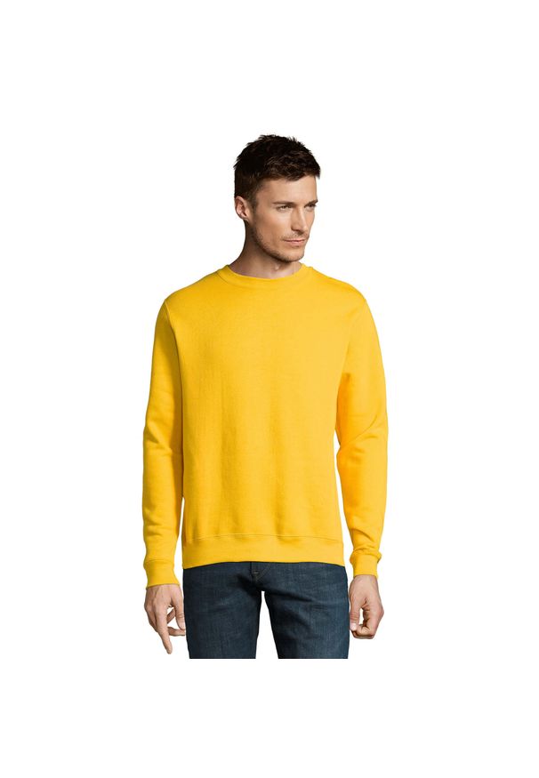 SOL'S - Bluza Unisex Dla Dorosłych New Supreme. Kolor: żółty
