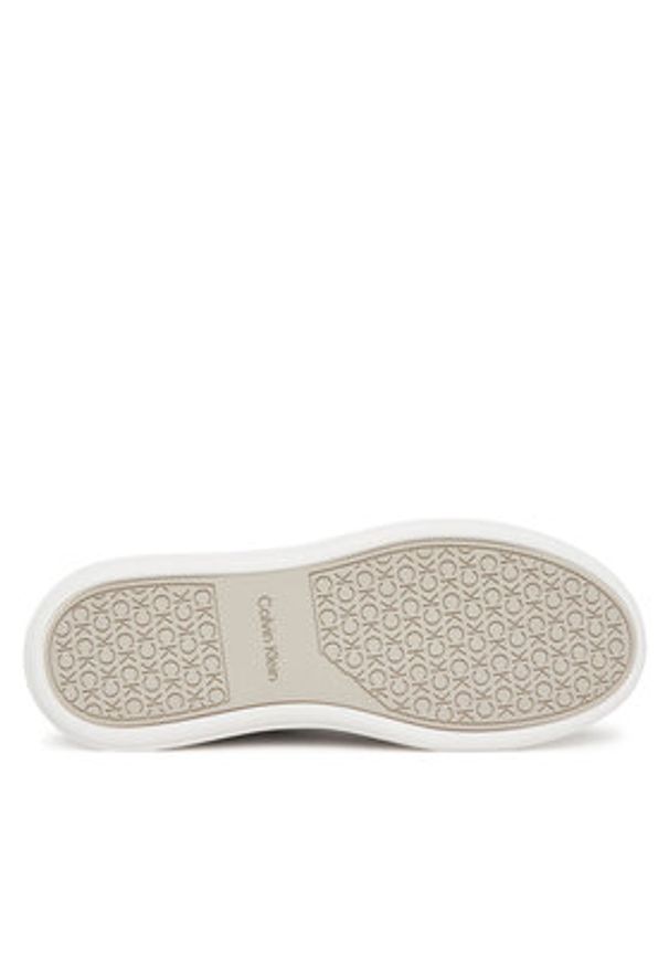 Calvin Klein Sneakersy Cupsole Lace Up - Suede Bt HW0HW02404 Czarny. Kolor: czarny. Materiał: skóra