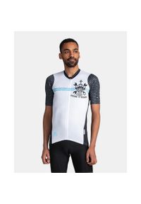 Męska koszulka kolarska Kilpi RIVAL-M. Kolor: biały. Sport: kolarstwo #1