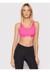 DKNY Sport Biustonosz sportowy DP1T5945 Różowy. Kolor: różowy. Materiał: syntetyk