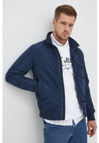 La Martina kurtka męska kolor granatowy przejściowa. Kolor: niebieski #1