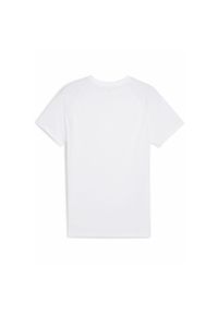 Puma - Męska koszulka EVOSTRIPE PUMA White. Kolor: biały. Długość rękawa: raglanowy rękaw