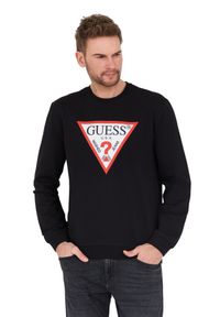 Guess - GUESS Czarna męska bluza Audley, Rozmiar XXL. Kolor: czarny #5