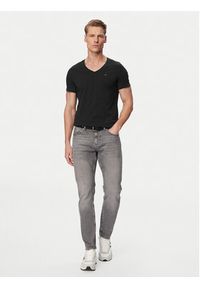 Tommy Jeans T-Shirt DM0DM04410 Czarny Regular Fit. Kolor: czarny. Materiał: bawełna #3
