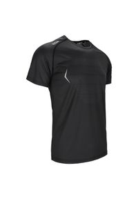 KEEZA - Koszulka sportowa Keeza Turbo z krótkim rękawkiem. Kolor: czarny. Długość rękawa: krótki rękaw. Długość: krótkie. Sport: piłka nożna #1