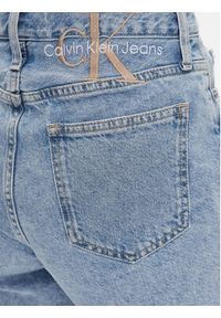 Calvin Klein Jeans Szorty jeansowe J20J220640 Niebieski Regular Fit. Kolor: niebieski. Materiał: jeans, bawełna