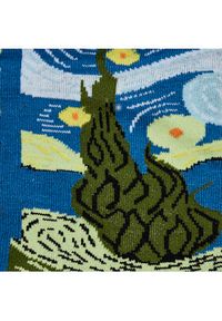 Curator Socks Skarpety wysokie unisex Starry Niebieski. Kolor: niebieski. Materiał: materiał, bawełna #3