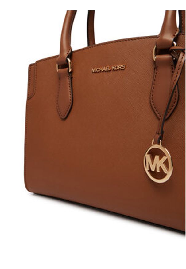 MICHAEL Michael Kors Torebka 30R6GQ6S2L Brązowy. Kolor: brązowy. Materiał: skórzane