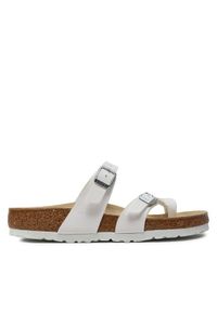 Birkenstock Japonki Mayari 0071051 Biały. Kolor: biały. Materiał: skóra