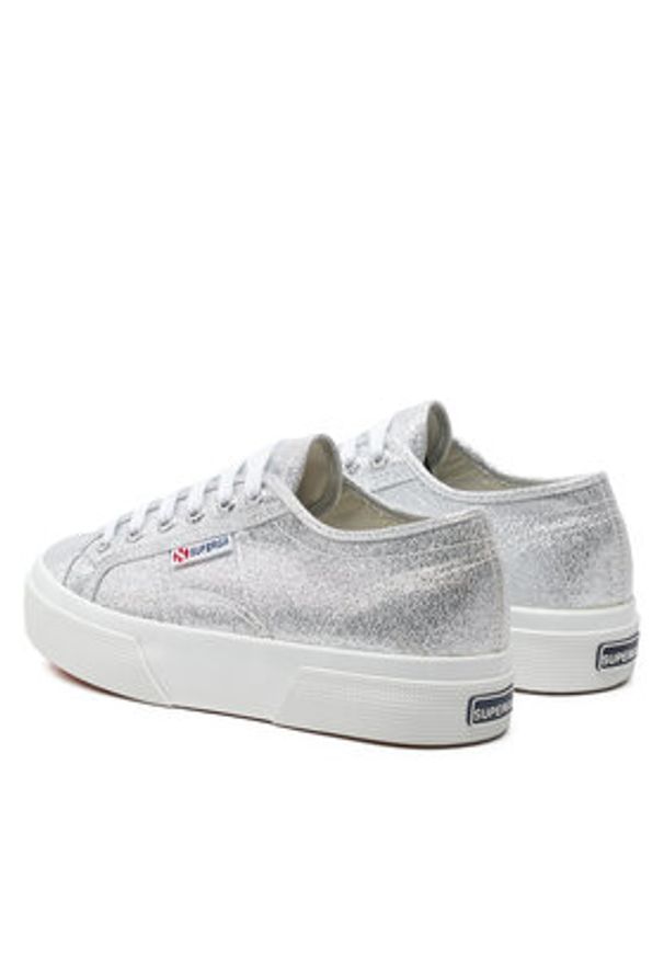 Superga Tenisówki 2740 Szary. Kolor: szary. Materiał: skóra