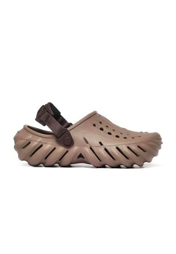 Buty do chodzenia męskie Crocs Echo Clog. Kolor: brązowy, beżowy. Materiał: materiał, syntetyk