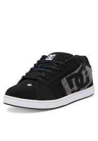 DC Sneakersy NET DC01774062 Czarny. Kolor: czarny. Materiał: materiał #4