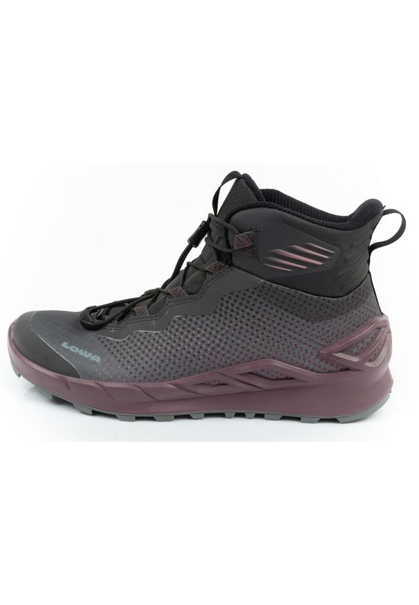 Buty trekkingowe damskie Lowa Merger Mid GORE-TEX. Kolor: szary. Technologia: Gore-Tex. Sport: turystyka piesza