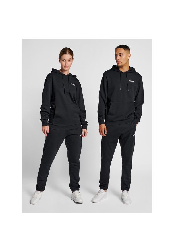 Bluza z kapturem Hummel LGC Austin. Typ kołnierza: kaptur. Kolor: czarny. Materiał: tkanina. Sport: fitness