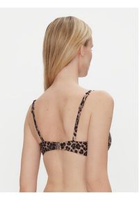 Hunkemöller Góra od bikini Animalia 301859 Brązowy. Kolor: brązowy. Materiał: syntetyk