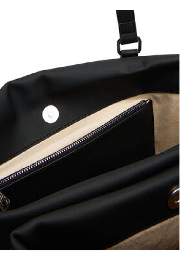 Love Moschino - LOVE MOSCHINO Torebka JC4020PP1NKD000B Czarny. Kolor: czarny. Materiał: skórzane