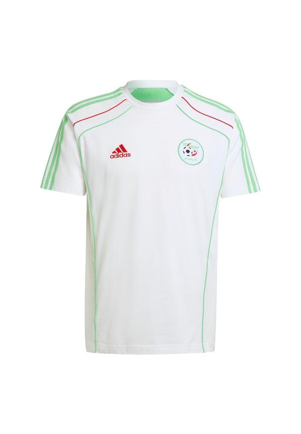 Adidas - Koszulka Algeria UBP. Kolor: biały. Materiał: materiał