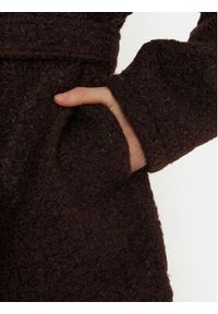 Gina Tricot Płaszcz zimowy 24039 Brązowy Oversize. Kolor: brązowy. Materiał: syntetyk. Sezon: zima #4