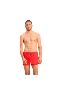 Puma - K?pielówki M?skie Krótkie Czerwone. Kolor: czerwony. Materiał: poliester. Długość: krótkie #1