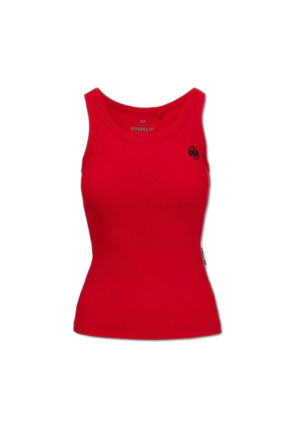 PITBULL - Tank top damski Pitbull Layla Tank Top. Kolor: czerwony