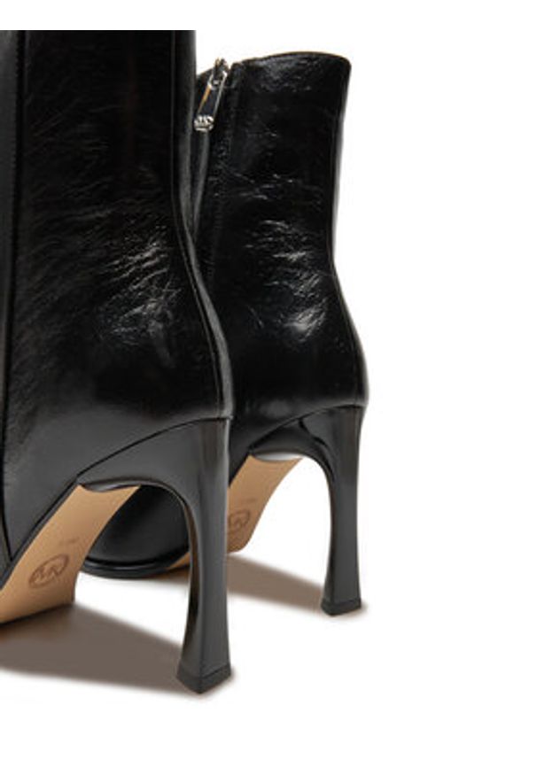 MICHAEL Michael Kors Botki Kelsea 40F4KLHE6L Czarny. Kolor: czarny. Materiał: skóra