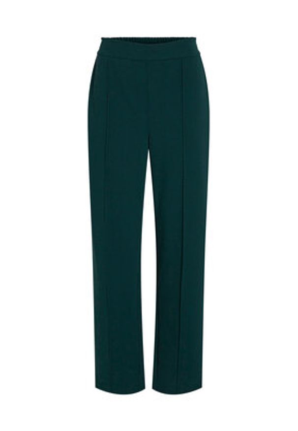 Vila Spodnie materiałowe 14084357 Zielony Wide Leg. Kolor: zielony. Materiał: syntetyk