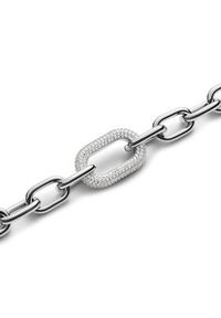 Daniel Wellington Naszyjnik Crystal Link DW00400607 Srebrny. Materiał: metalowe, srebrne. Kolor: srebrny #5