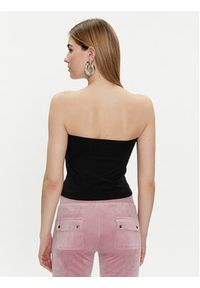 Juicy Couture Top Babey JCWCT23310 Czarny Slim Fit. Kolor: czarny. Materiał: bawełna #4