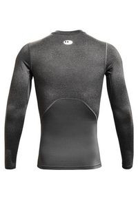 Koszulka fitness męska Under Armour HG Armour Comp z długim rękawem. Kolor: szary. Długość rękawa: długi rękaw. Długość: długie. Sport: fitness
