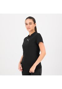 Koszulka z krótkim rękawem damska Puma Gym & Pilates. Kolor: czarny. Materiał: materiał, bawełna. Długość rękawa: krótki rękaw. Długość: krótkie. Sport: joga i pilates #1