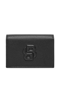BOSS Mały Portfel Damski Anett New SM 50536339 Czarny. Kolor: czarny. Materiał: skóra
