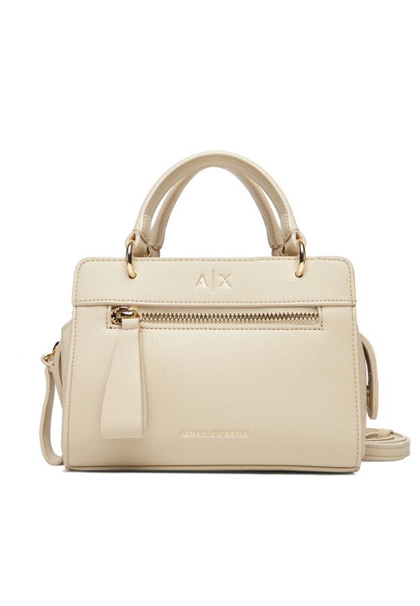 Armani Exchange Torebka XW001212 AF17117 U1092 Beżowy. Kolor: beżowy. Materiał: skórzane