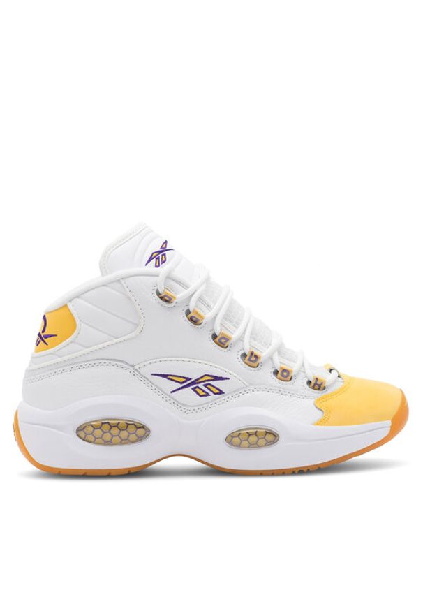 Reebok Sneakersy Question Mid FX4278-M Biały. Kolor: biały. Materiał: skóra