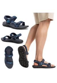 Sandały męskie KADVA Cruzo. Kolor: niebieski. Sport: turystyka piesza #1