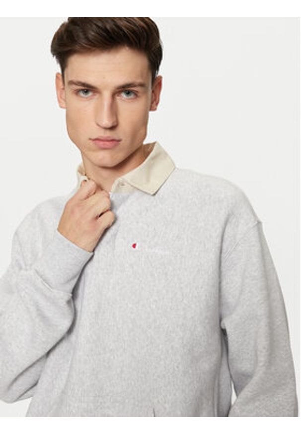 Champion Bluza 220708 Szary Relaxed Fit. Kolor: szary. Materiał: bawełna