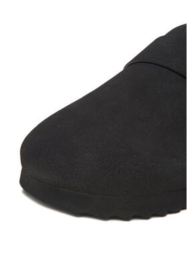 DeeZee Klapki T0613-61 Czarny. Kolor: czarny. Materiał: materiał