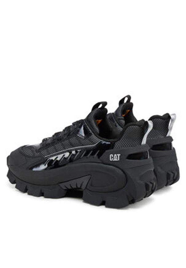 CATerpillar Sneakersy Intruder Max Lace Chrometallic P726284 Czarny. Kolor: czarny. Materiał: materiał