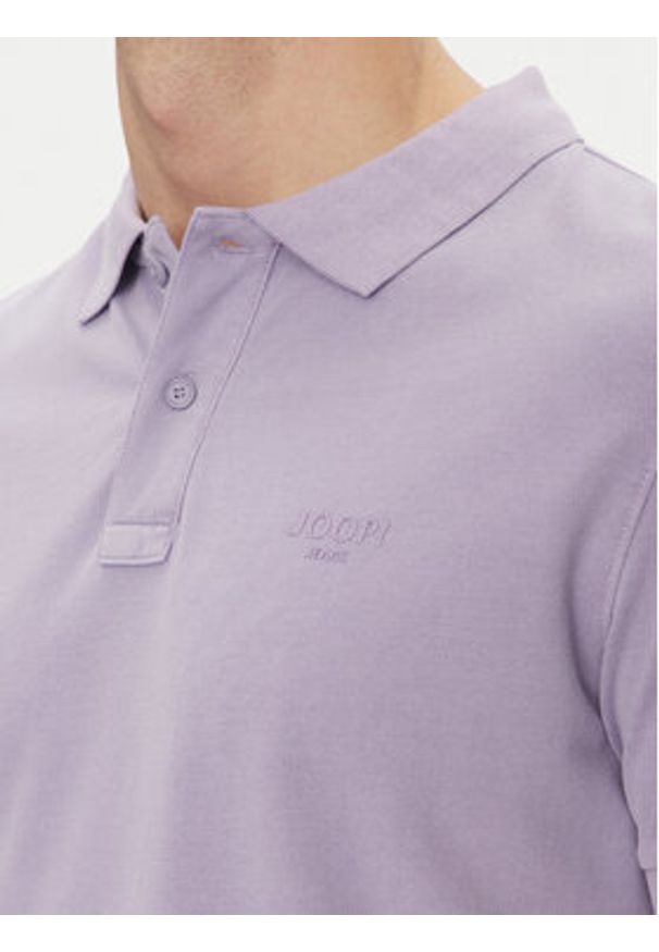 JOOP! Jeans Polo 15 JJJ-02Ambrosian 30045619 Fioletowy Modern Fit. Typ kołnierza: polo. Kolor: fioletowy. Materiał: bawełna