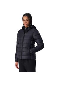 Kurtka damska Champion Hooded Polyfilled. Kolor: czarny. Materiał: puch
