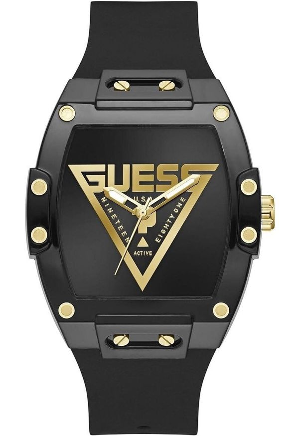 Zegarek Sefa Verlag Zegarek męski Guess GW1072G2 czarny. Kolor: czarny