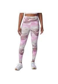 columbia - legginsy damskie Columbia Boundless Trek Legging. Kolor: różowy. Materiał: poliester, elastan