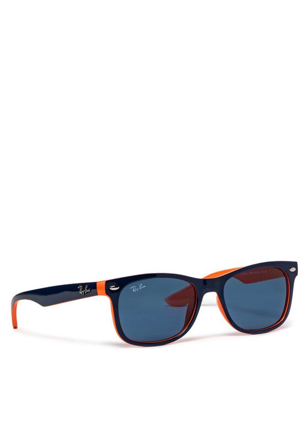 Ray-Ban Okulary przeciwsłoneczne Junior New Wayfarer 0RJ9052S 178/80 Granatowy. Kolor: niebieski